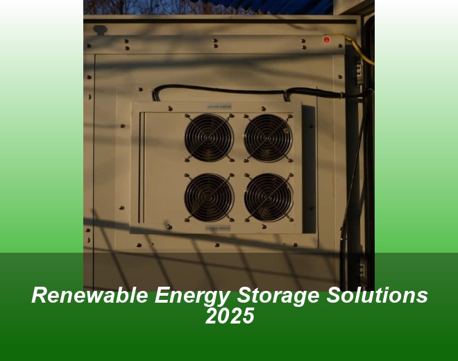 Renewable Energy Storage Solutions 2025